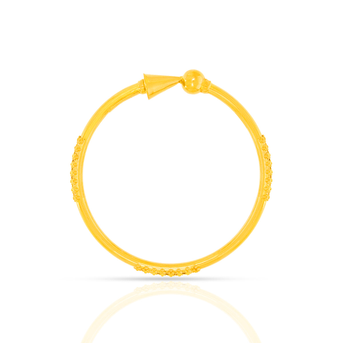Golden Whispers Gold Bangles