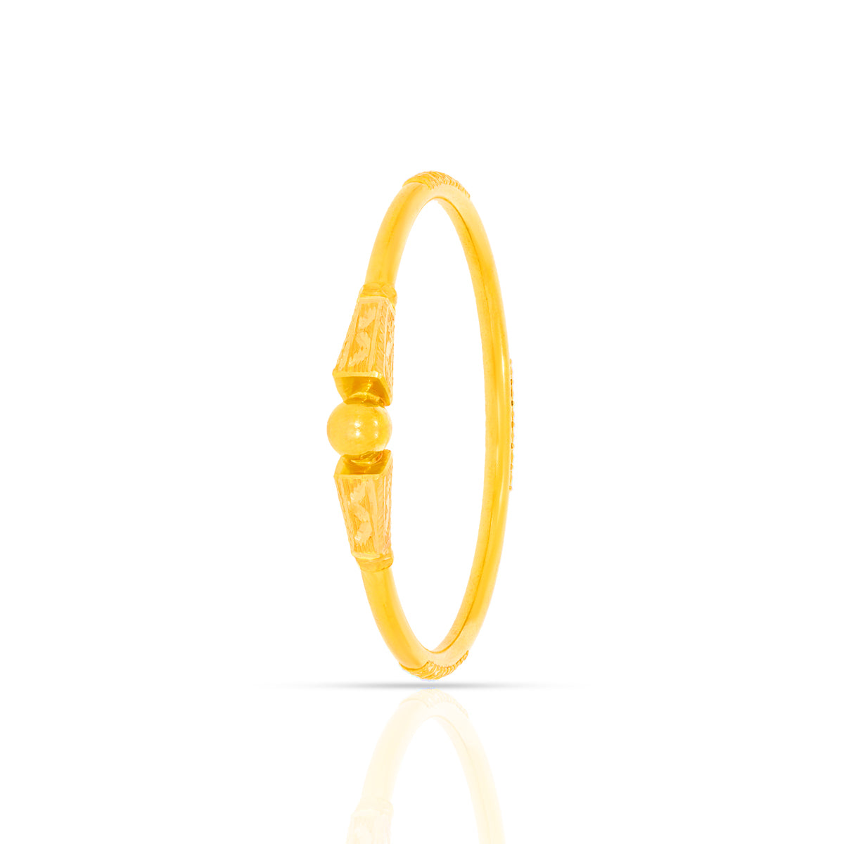 Golden Dreamscape Gold Bangles