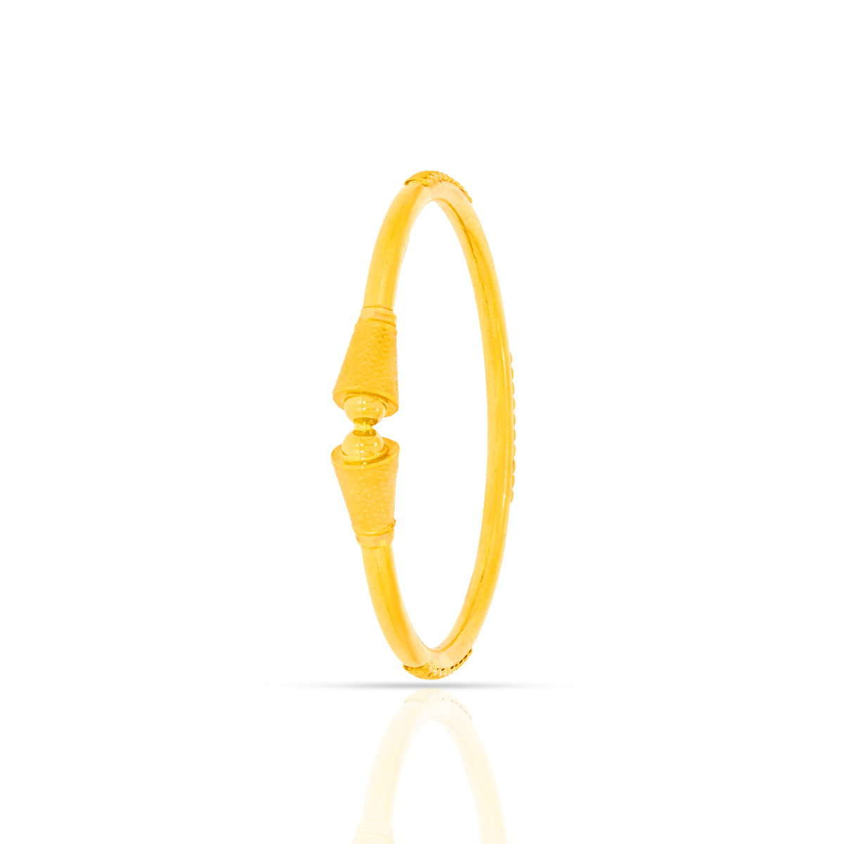 Golden Circle of Beauty Gold Bangles
