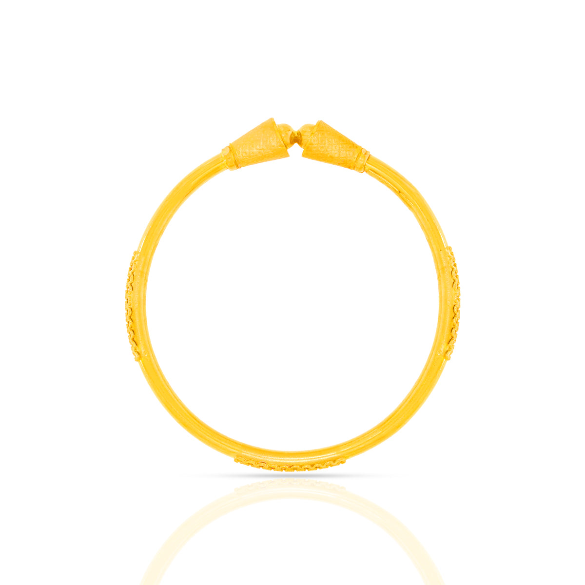 Golden Circle of Beauty Gold Bangles