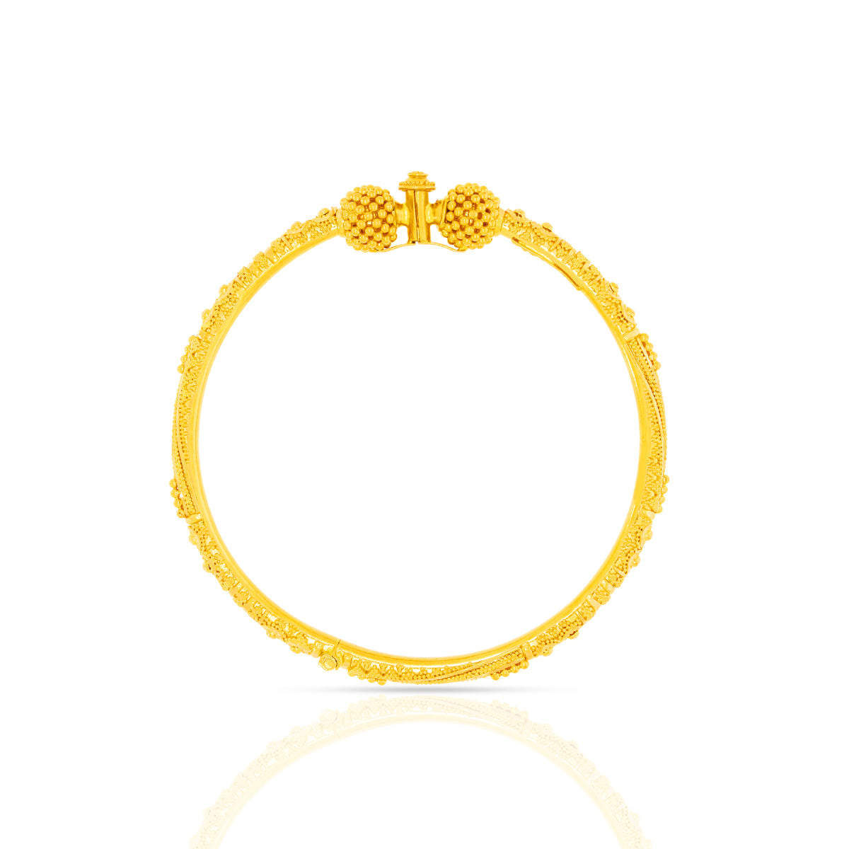 Golden Embrace Gold Bangles