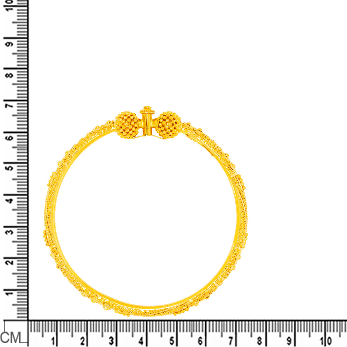 Golden Embrace Gold Bangles