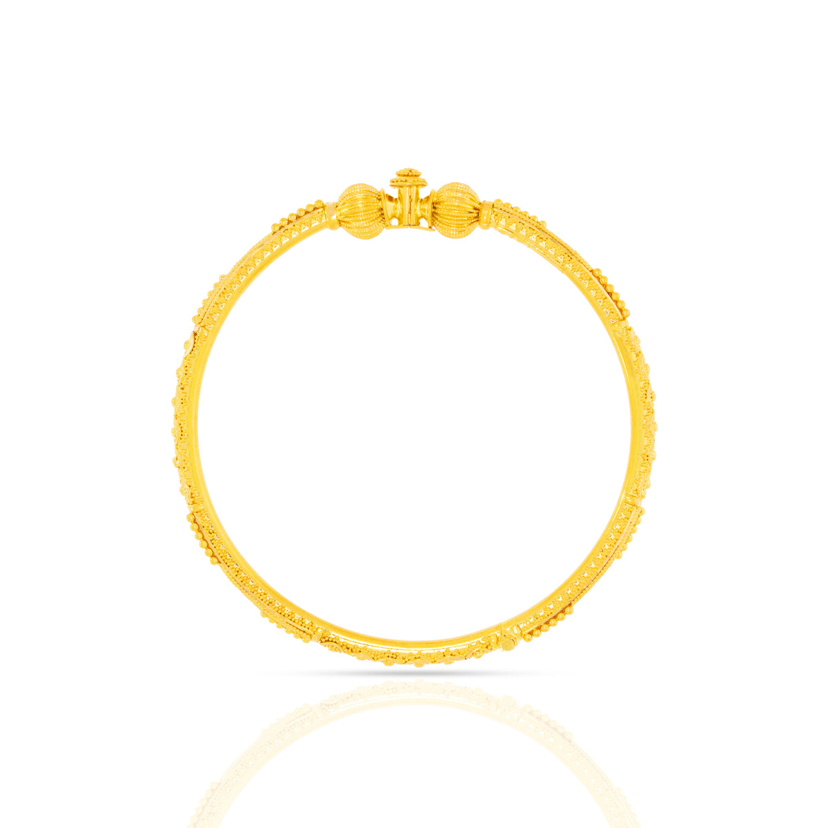 Timeless Brilliance Gold Bangles