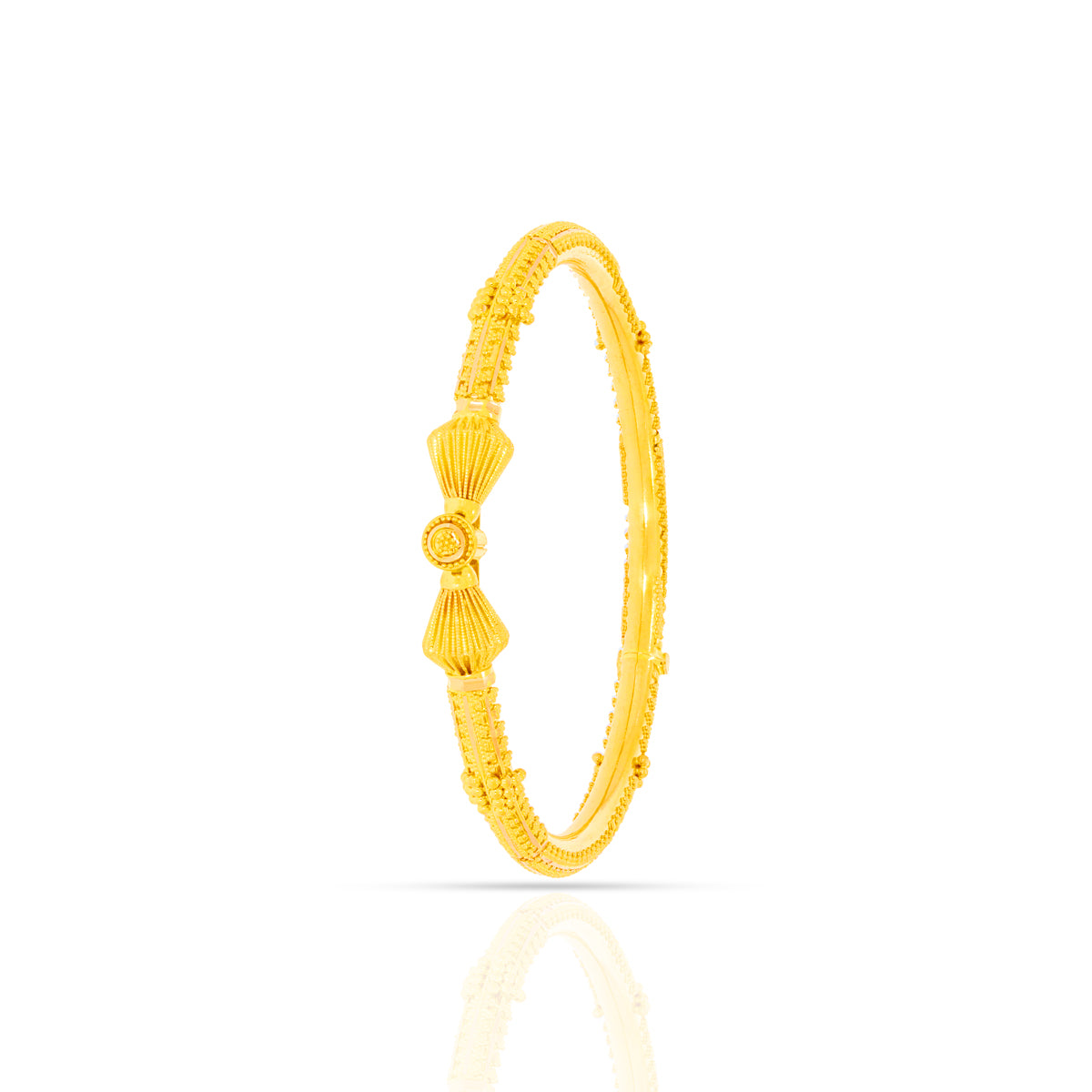 Aureate Elegance Gold Bangles