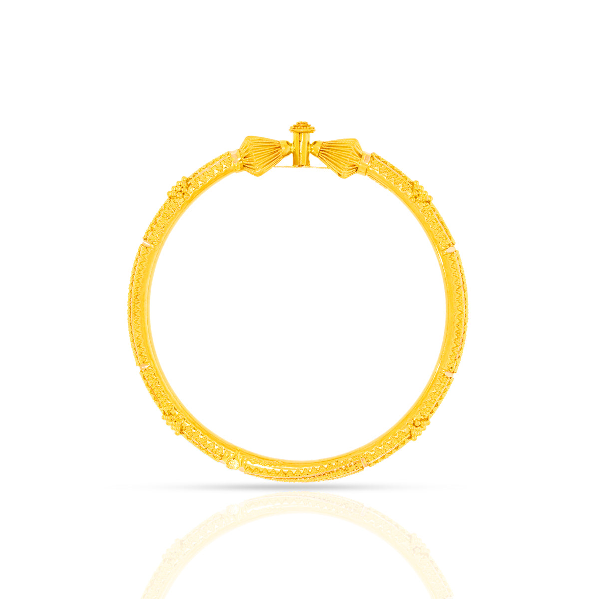 Aureate Elegance Gold Bangles