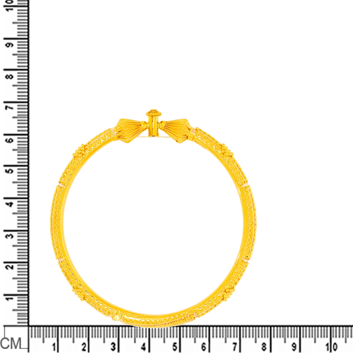 Aureate Elegance Gold Bangles