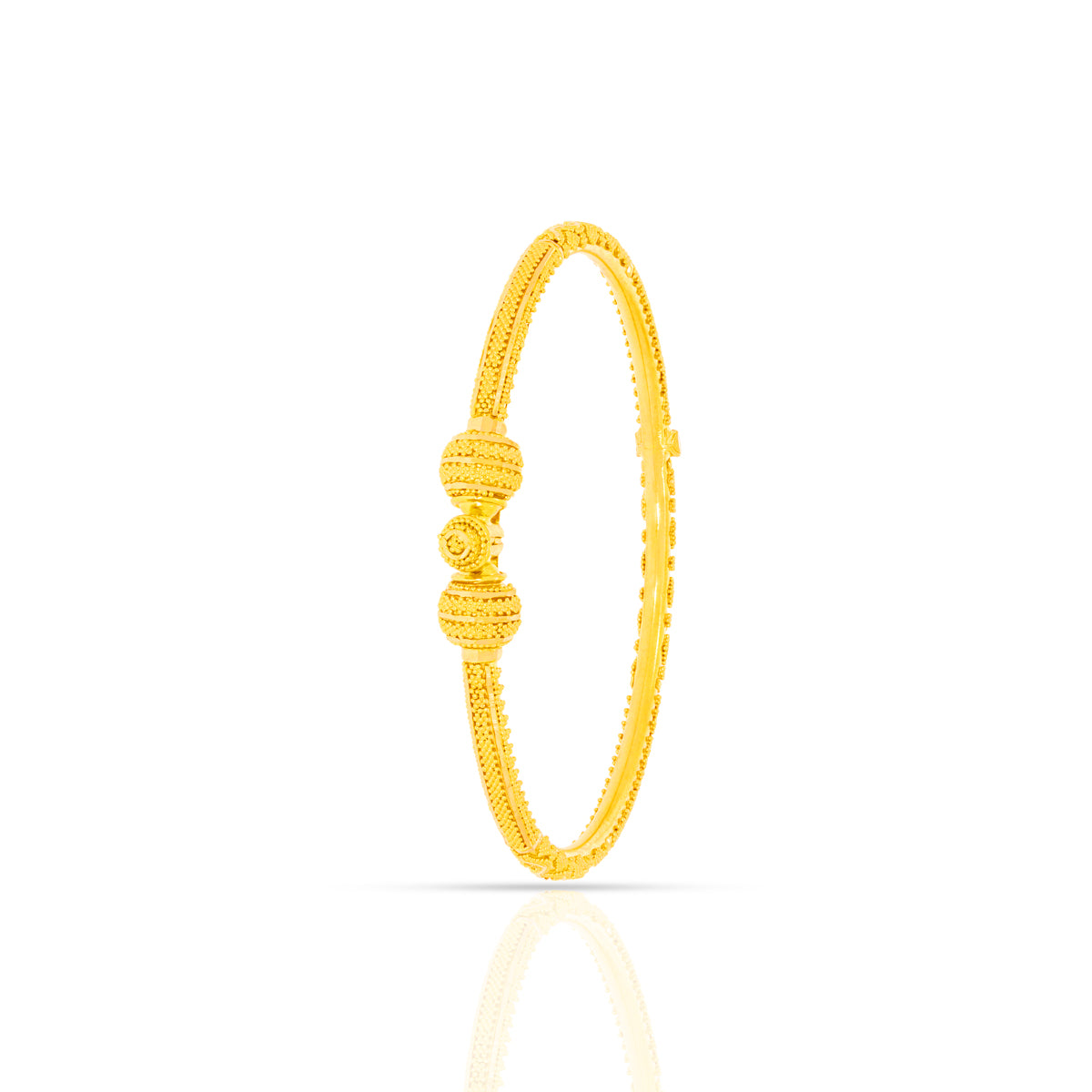 Golden Mirage Gold Bangles