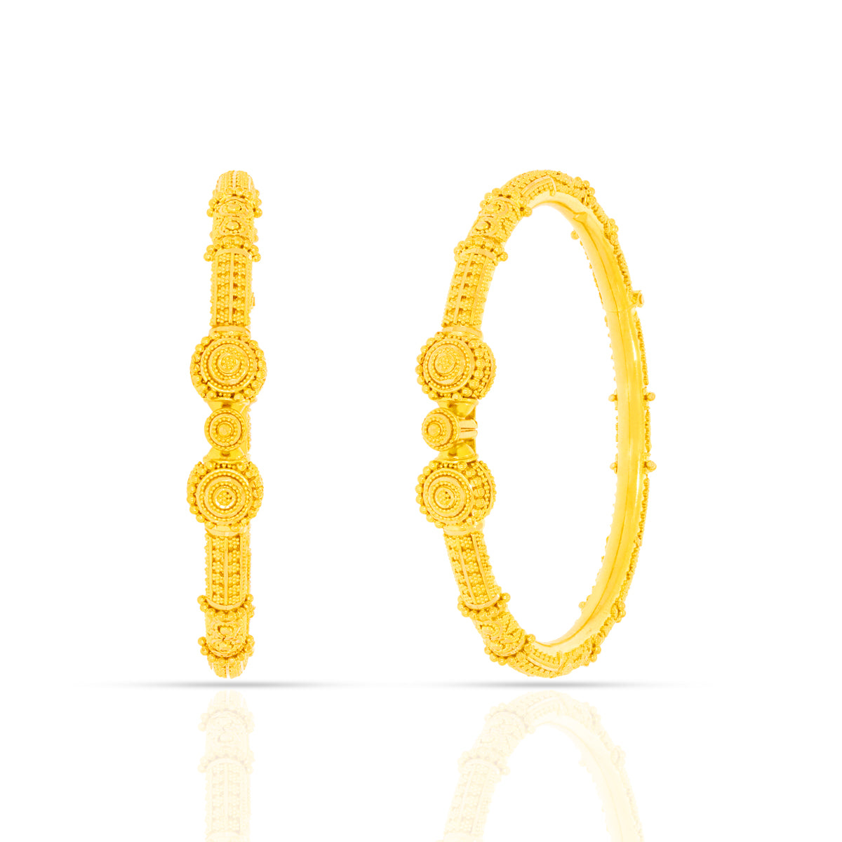 Royal Golden Touch Gold Bangles