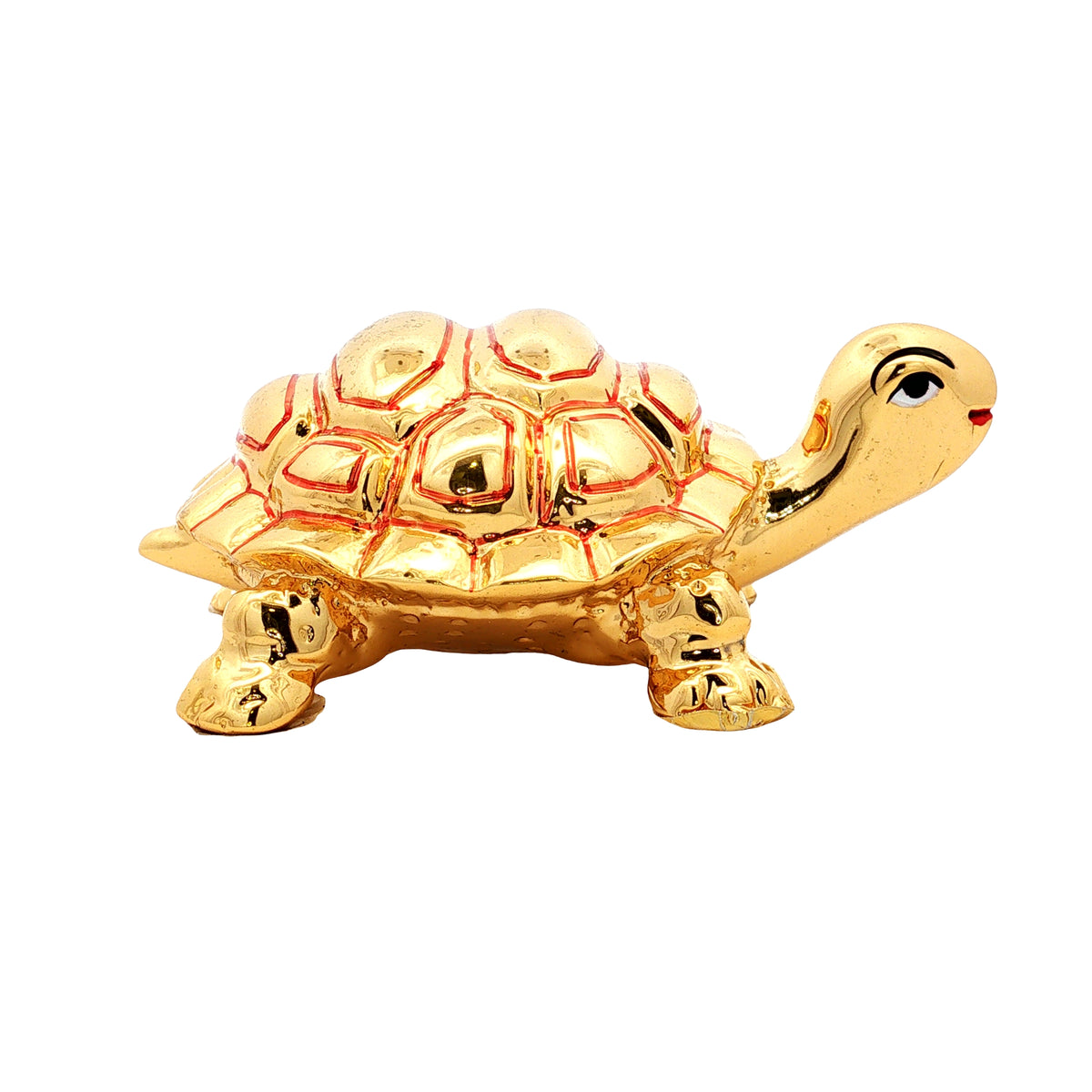 Shiny Golden Turtle Statue