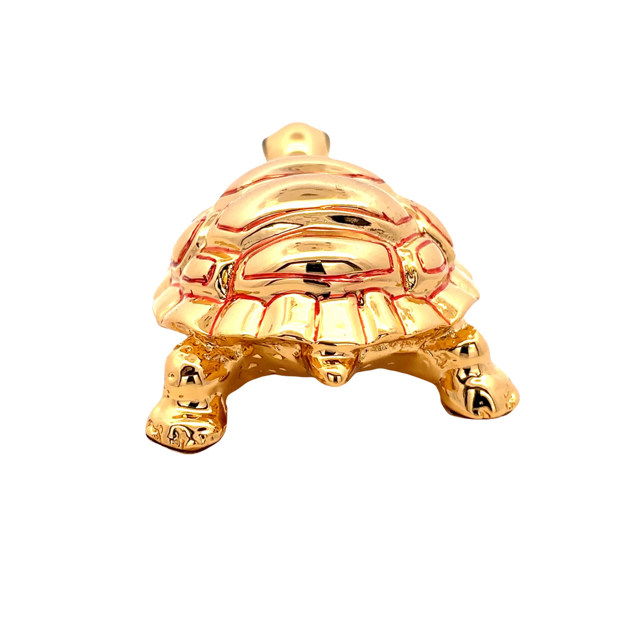 Shiny Golden Turtle Statue