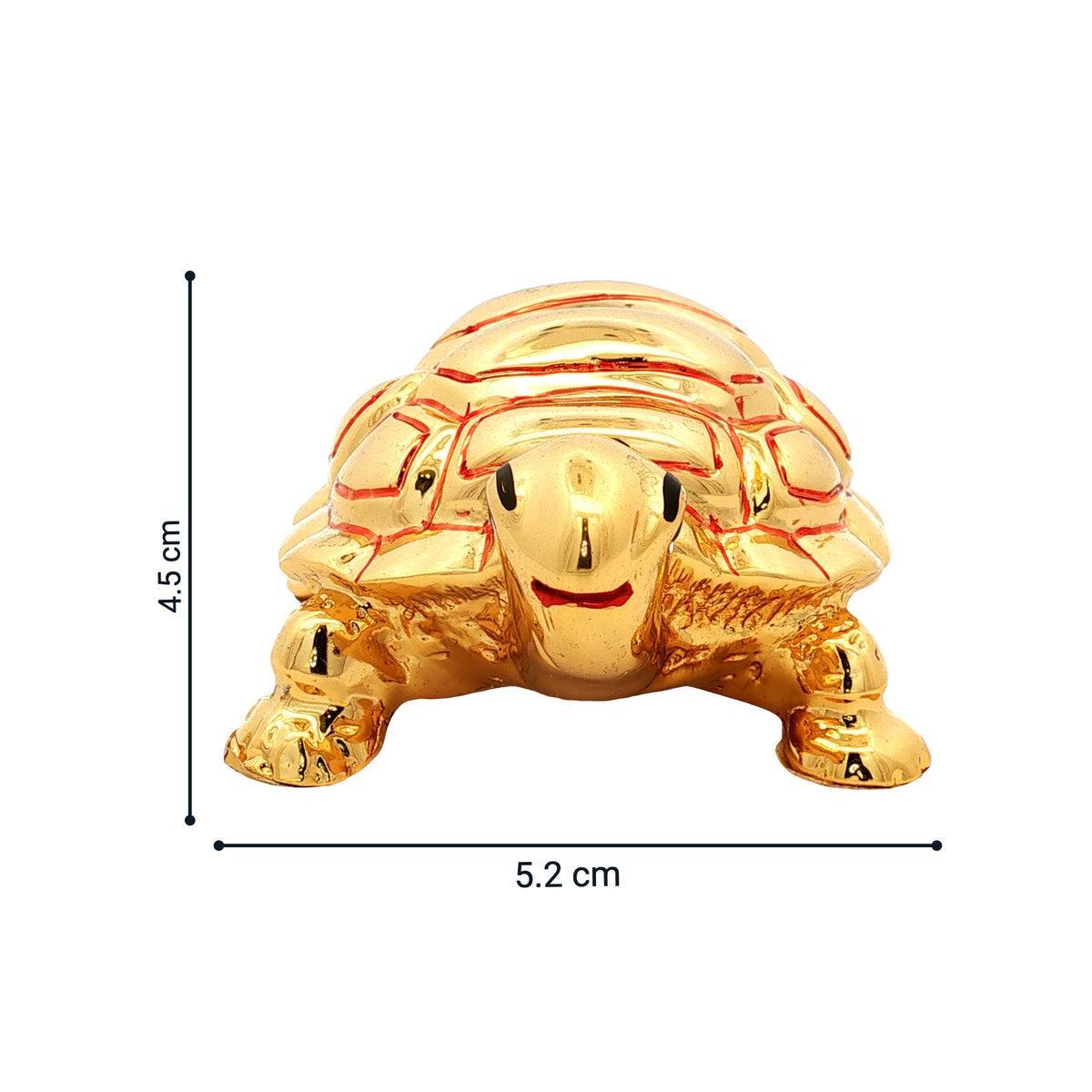 Shiny Golden Turtle Statue