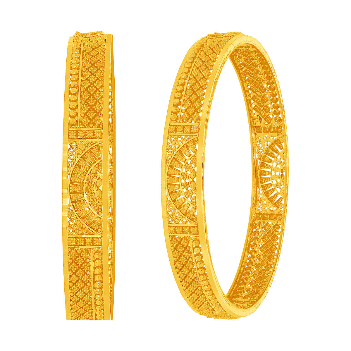 Sunbeam Elegance Gold Bangle