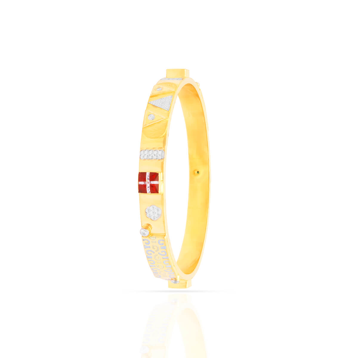 Luminous Charm Gold Bangle