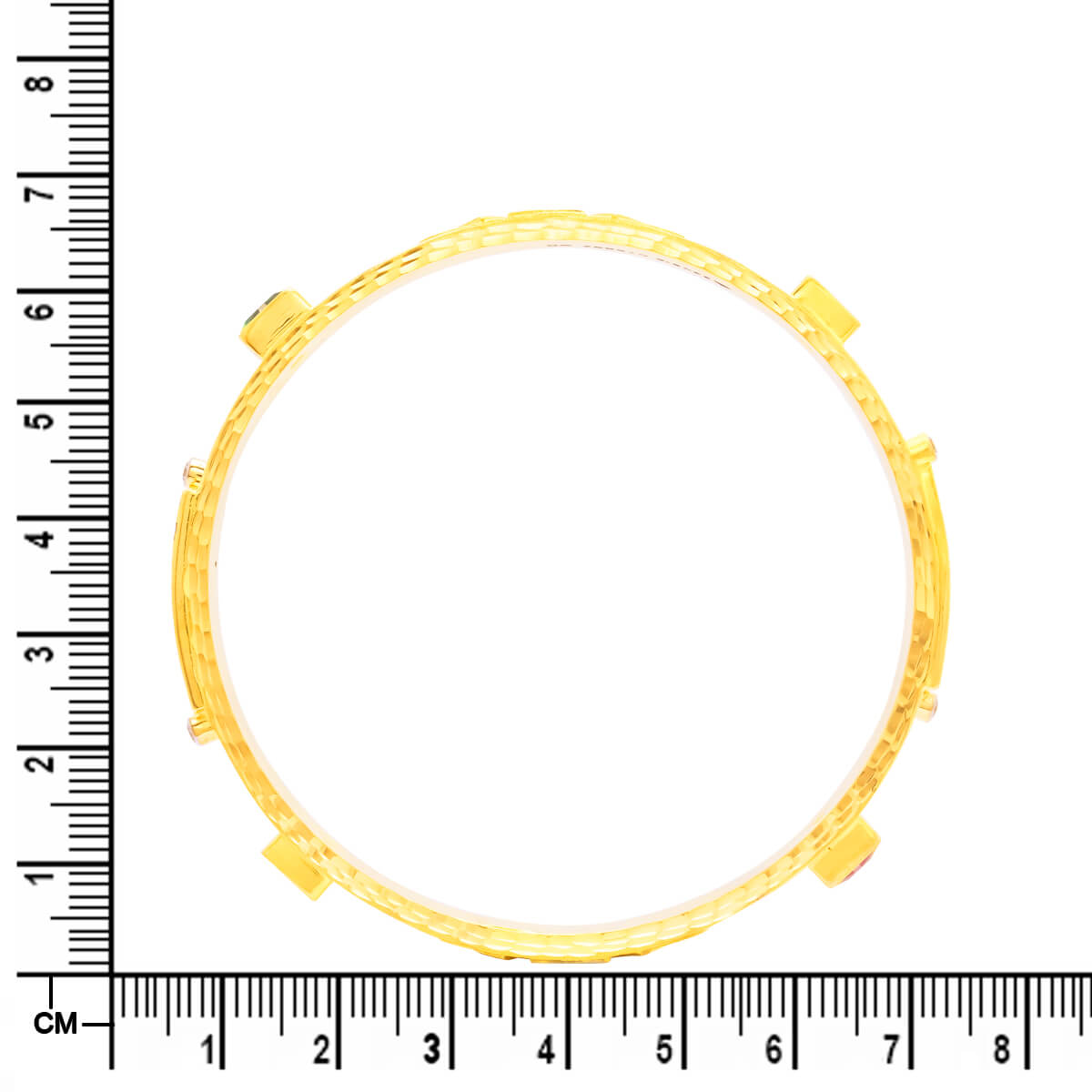 Luminous Charm Gold Bangle