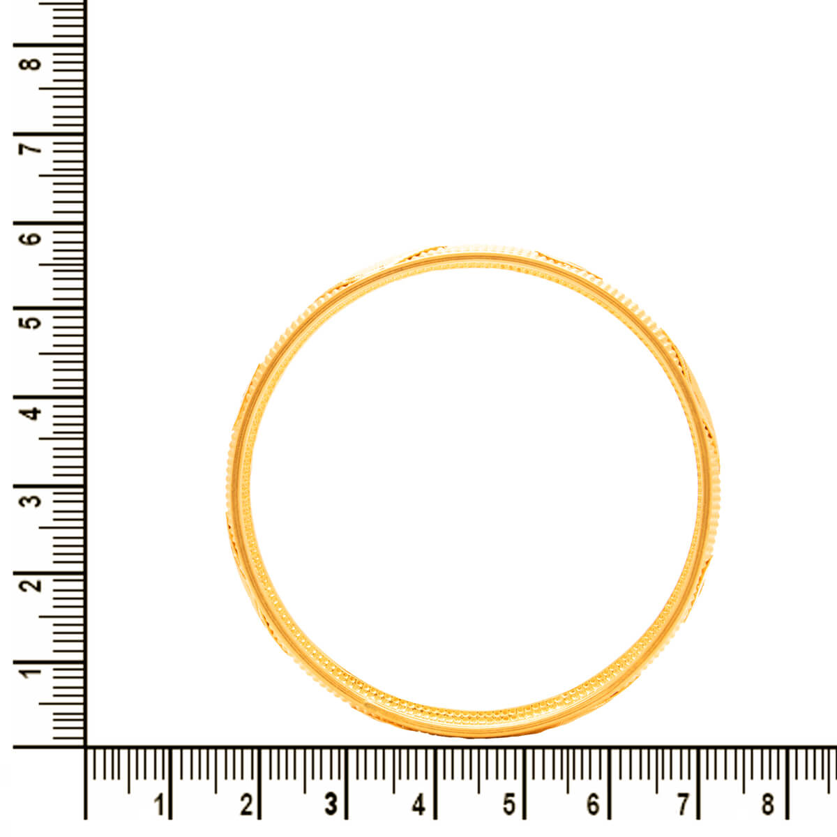 Gold Bangles with Vintage Vibrance