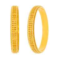 Alluring Elegance Golden Bangle