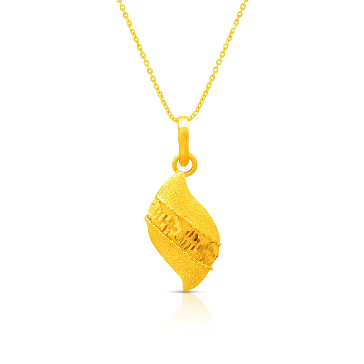 Magnetic Grace 22K Gold Pendant