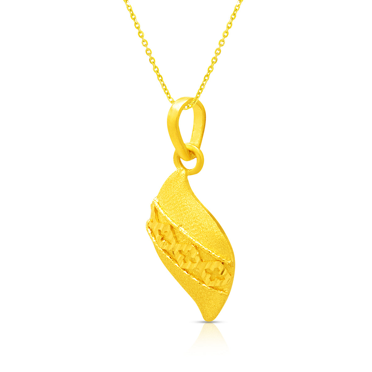 Magnetic Grace 22K Gold Pendant
