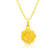 Golden Bloom Gold Pendant 22K