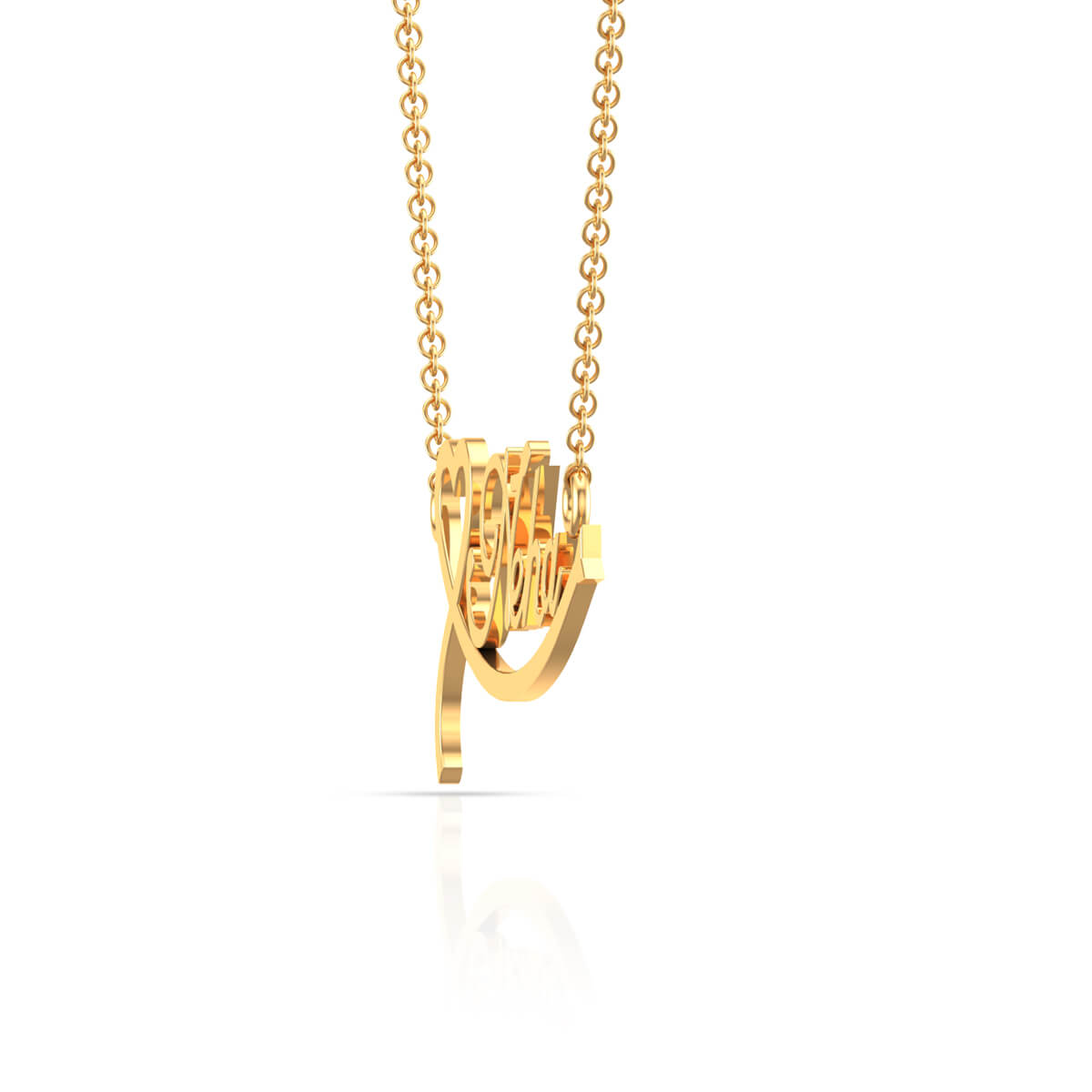 Captivating Gold Pendant