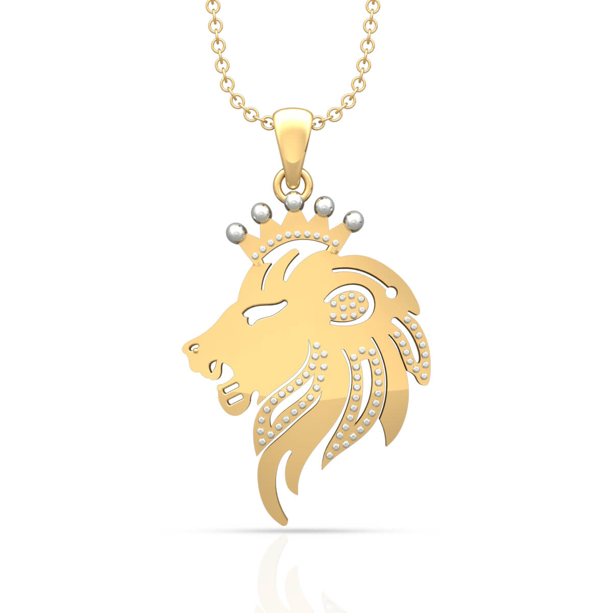 Royal Elegance Gold Pendant