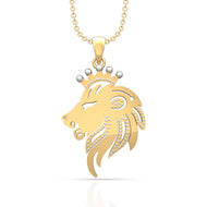 Royal Elegance Gold Pendant