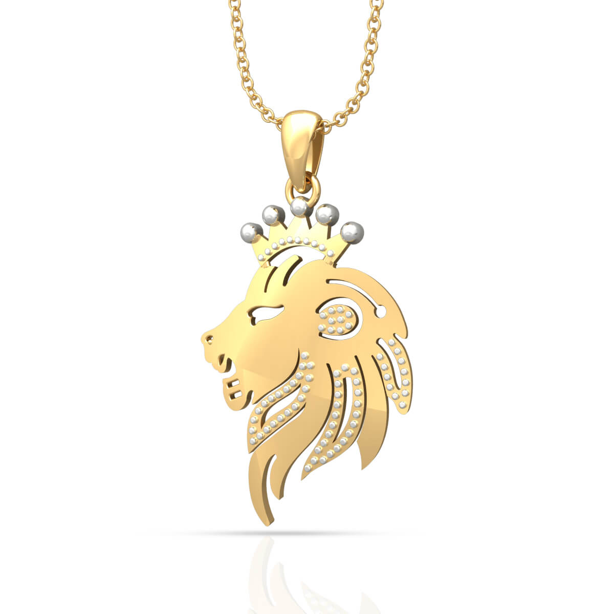 Royal Elegance Gold Pendant