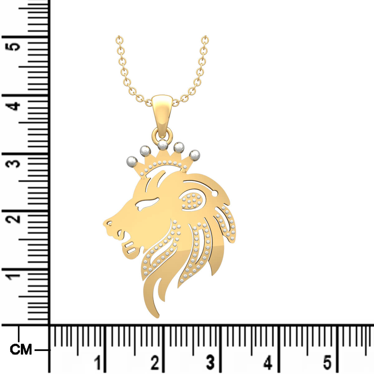 Royal Elegance Gold Pendant