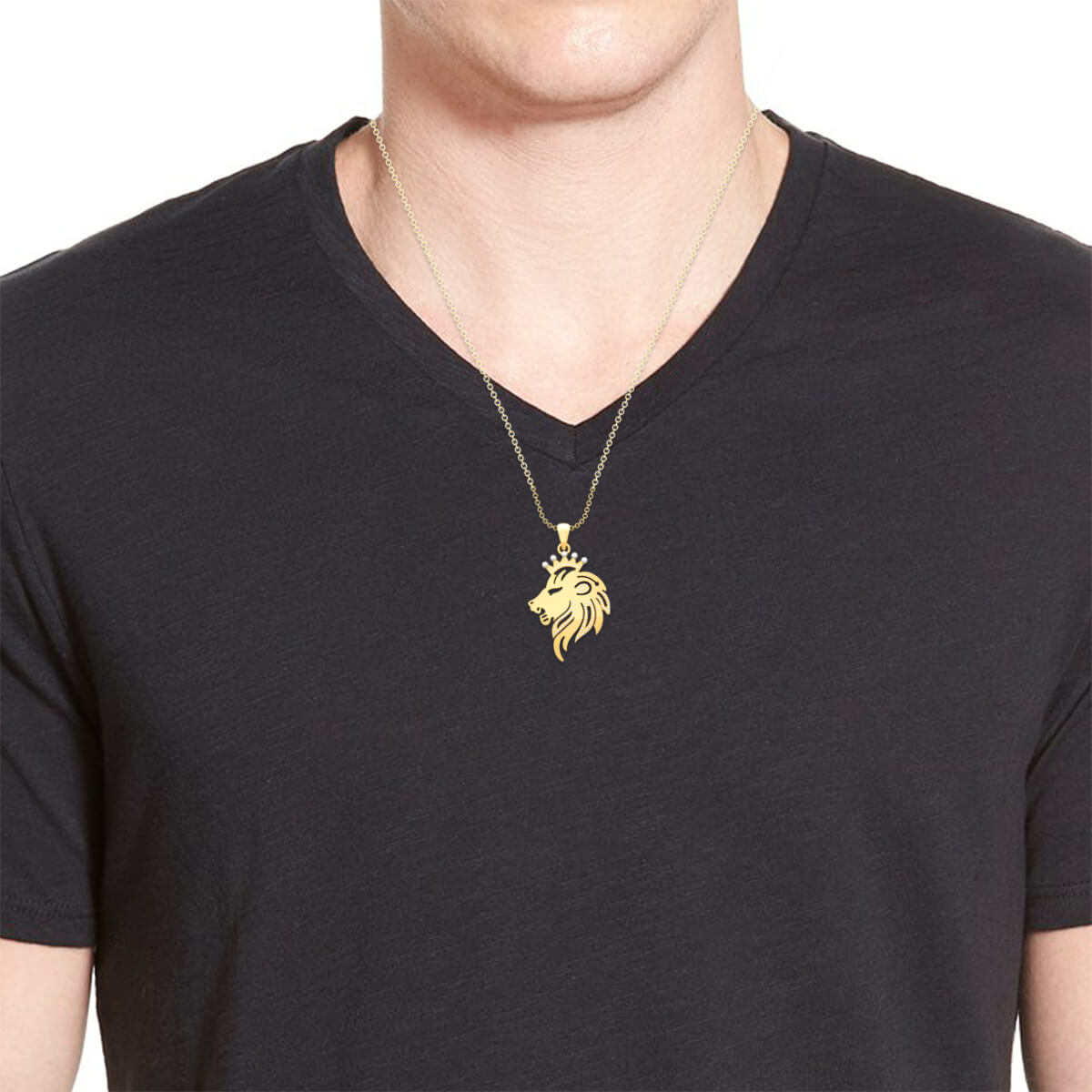 Royal Elegance Gold Pendant