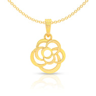 Bloom Aura Gold Pendant 22K