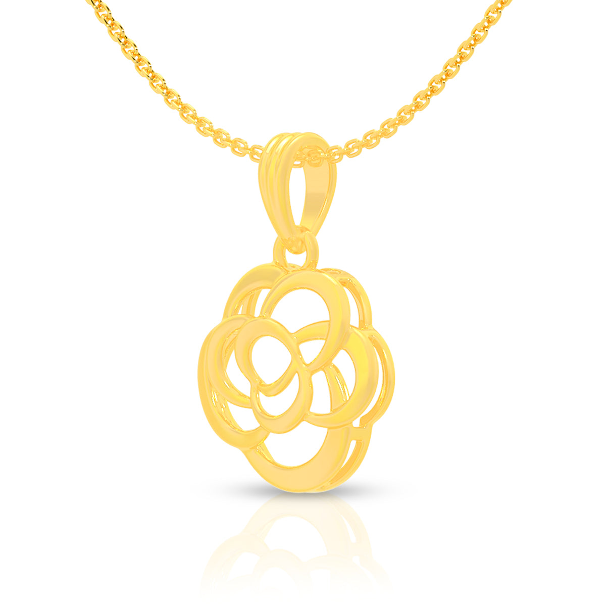 Bloom Aura Gold Pendant 22K