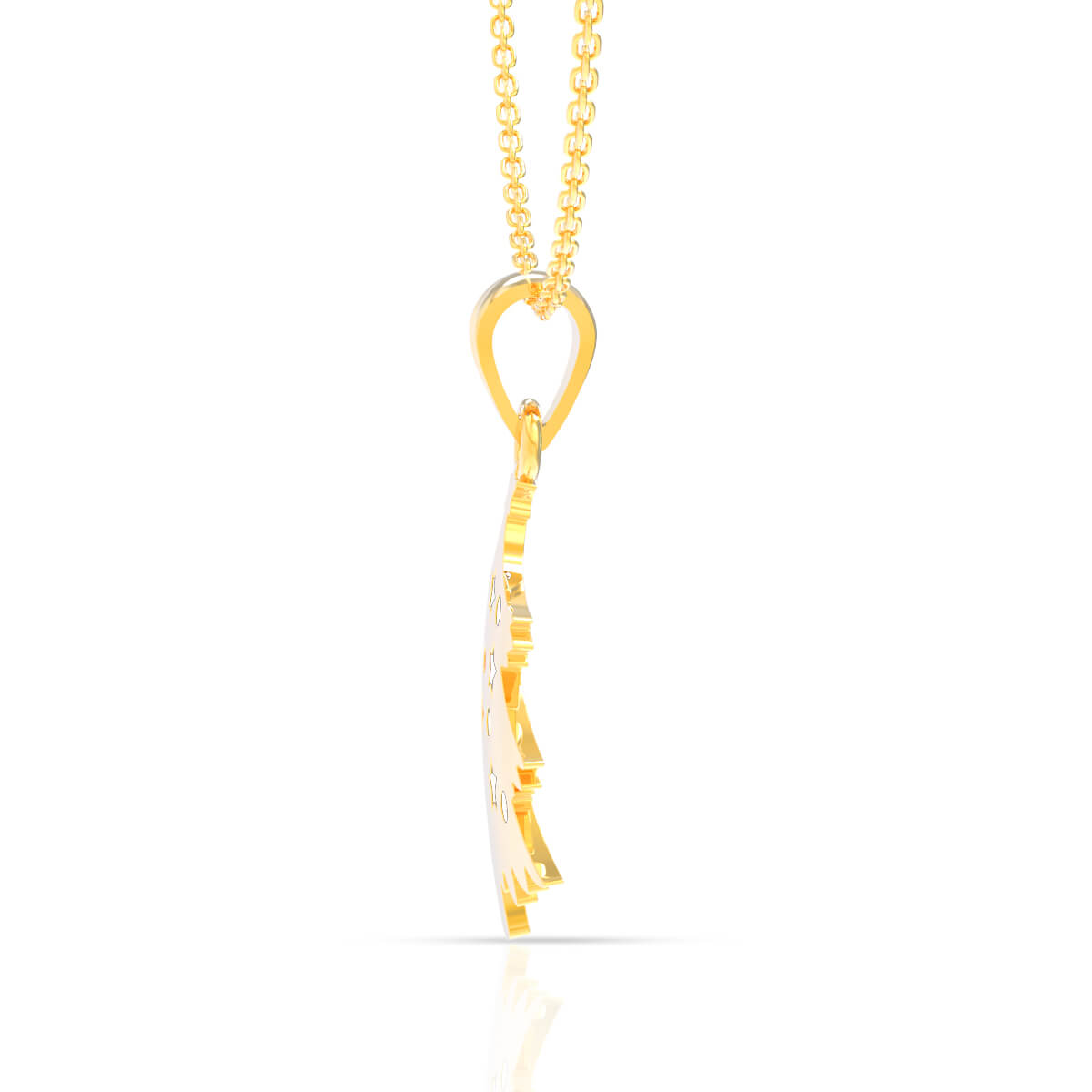 Christmas Delight Gold Pendant