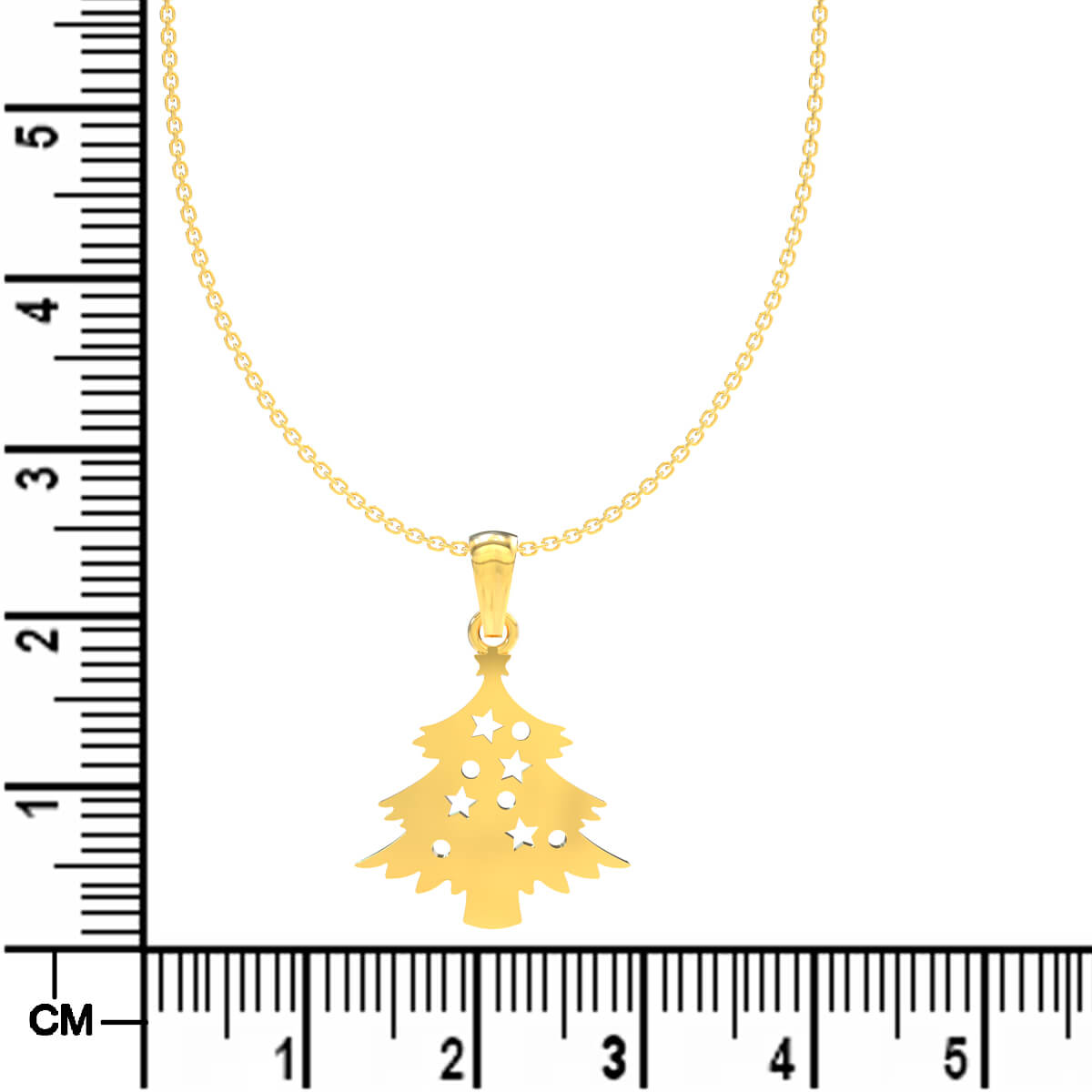 Christmas Delight Gold Pendant