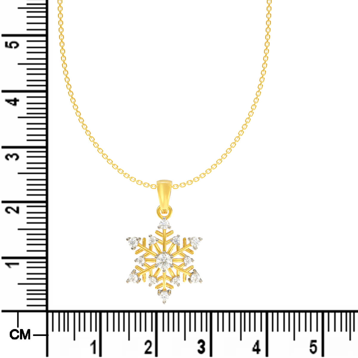 Vibrant Gold Star Pendant