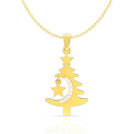 Glorious Night Gold Pendant
