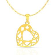 Soft Charm Gold Pendant