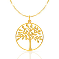 Eternal Glow 22K Gold Pendant