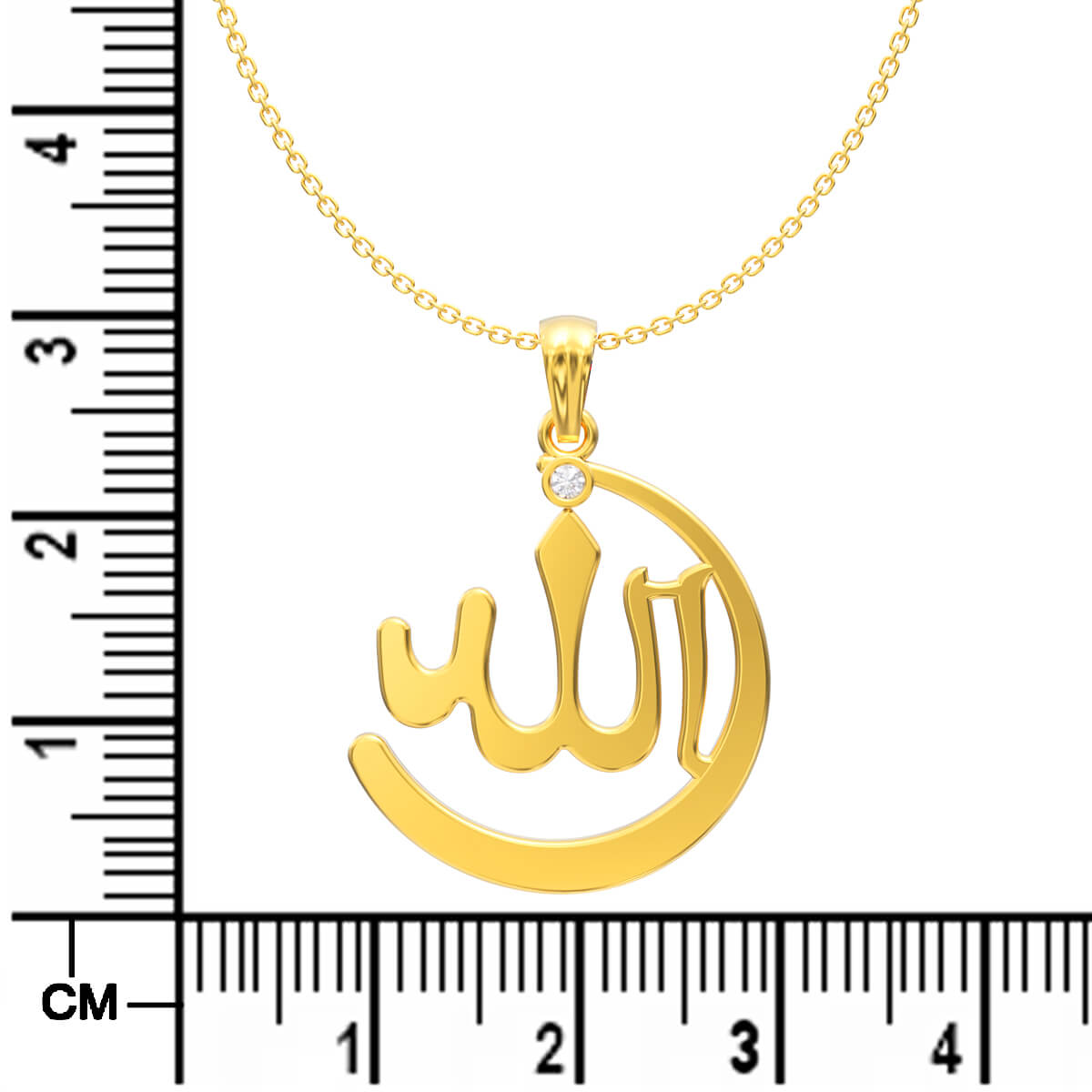 Eternal Blessings 22K Gold Pendant