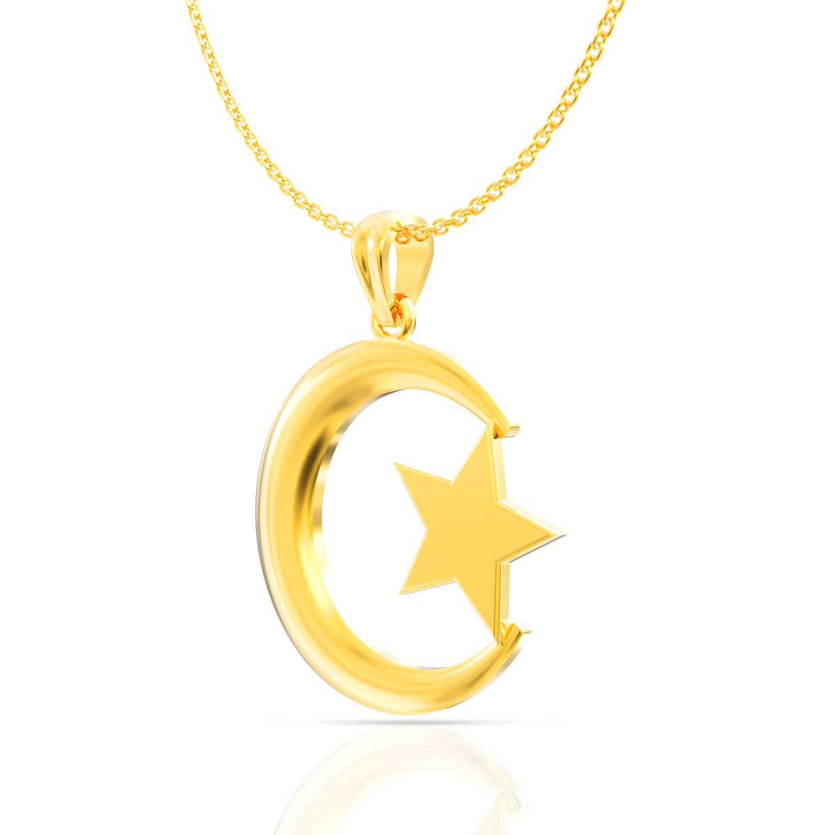 Serene Divinity Gold Locket 22K
