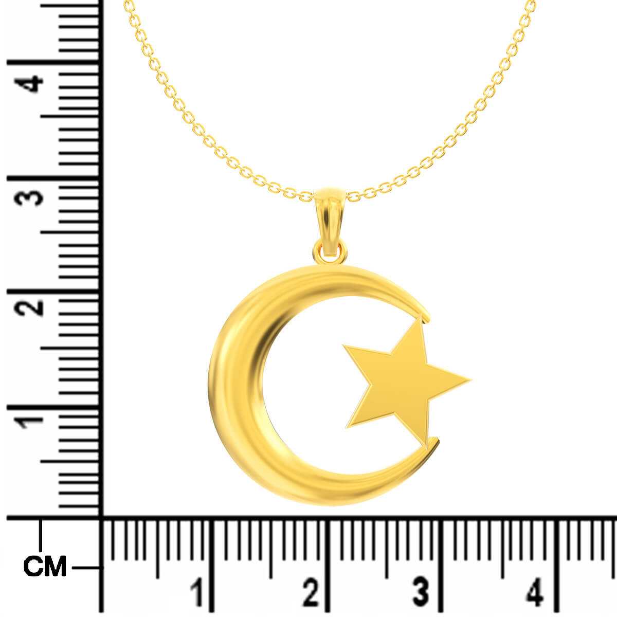 Serene Divinity Gold Locket 22K