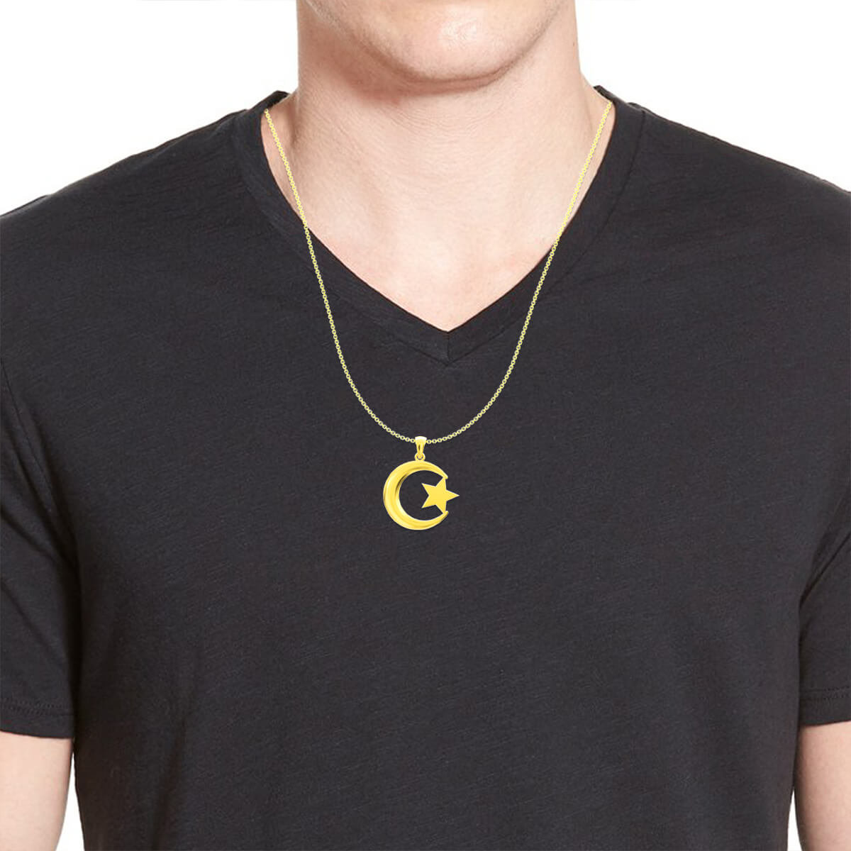 Serene Divinity Gold Locket 22K