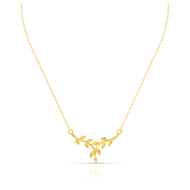Gold Vine 22K Reviting Short Necklace