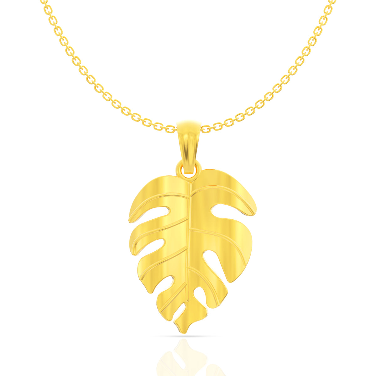 Riveting Glow 22K Gold Pendant Set