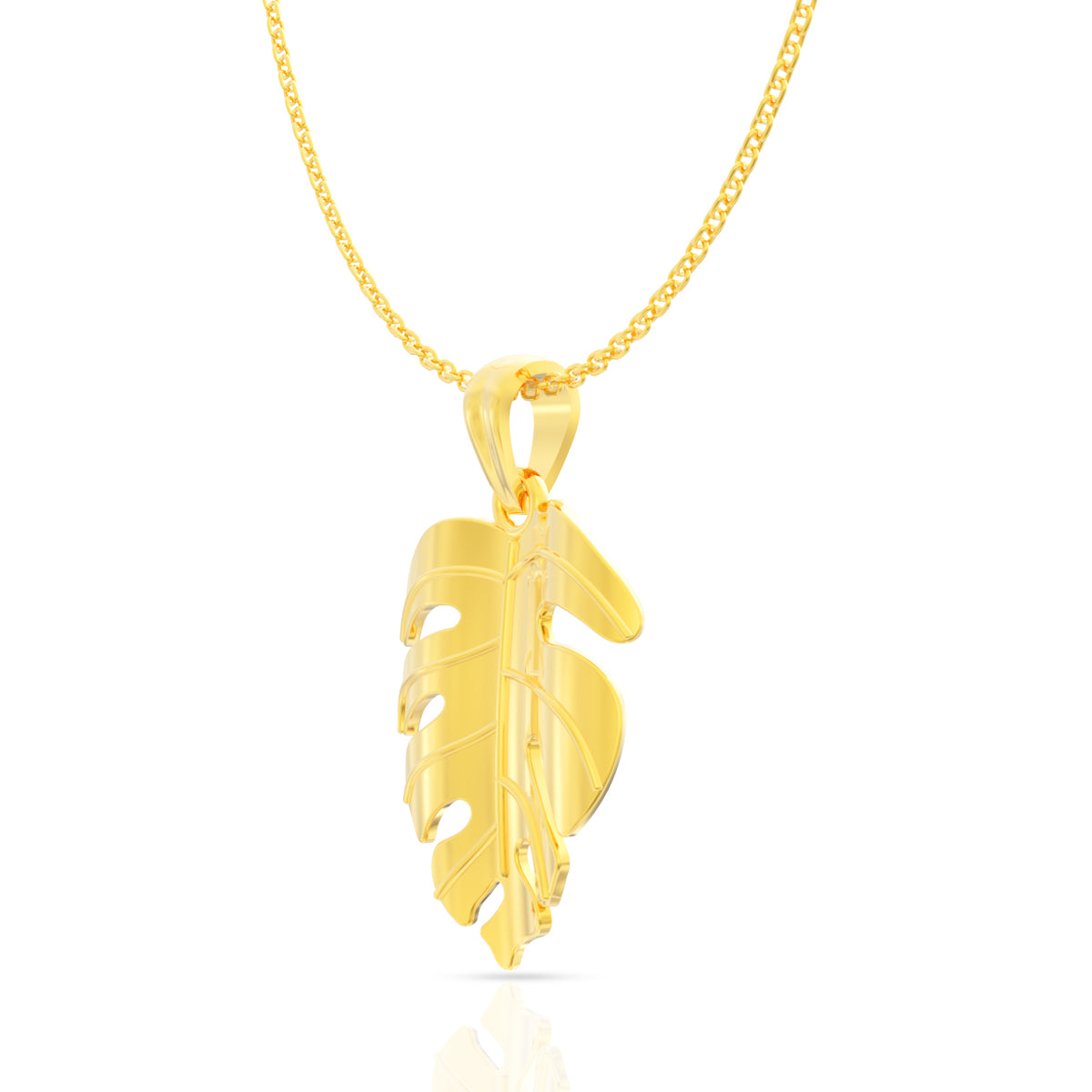 Riveting Glow 22K Gold Pendant Set