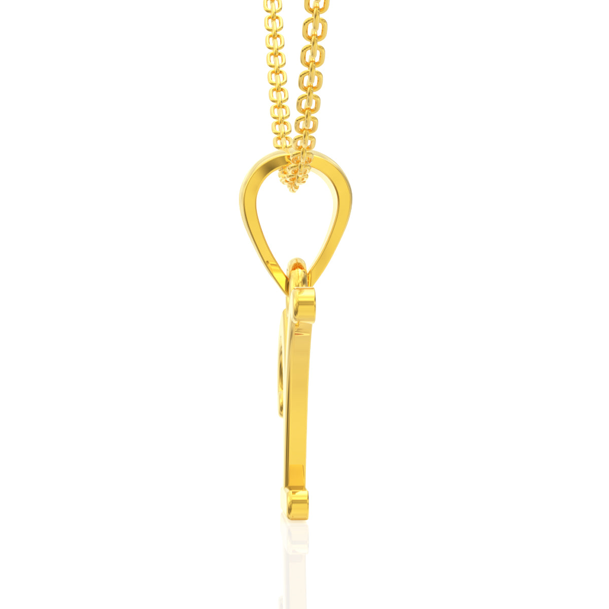 Yvaine "Y" Letter Gold Pendant