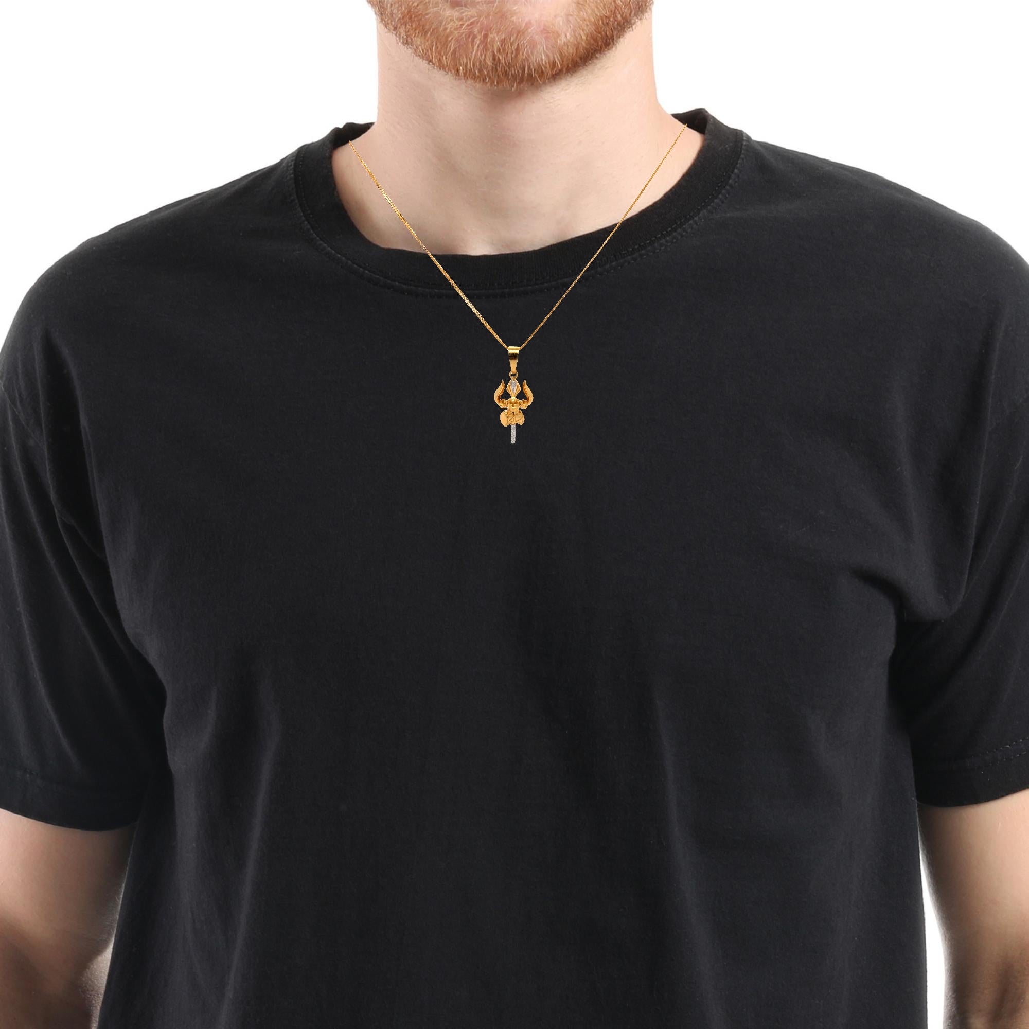 Mens Gold Locket