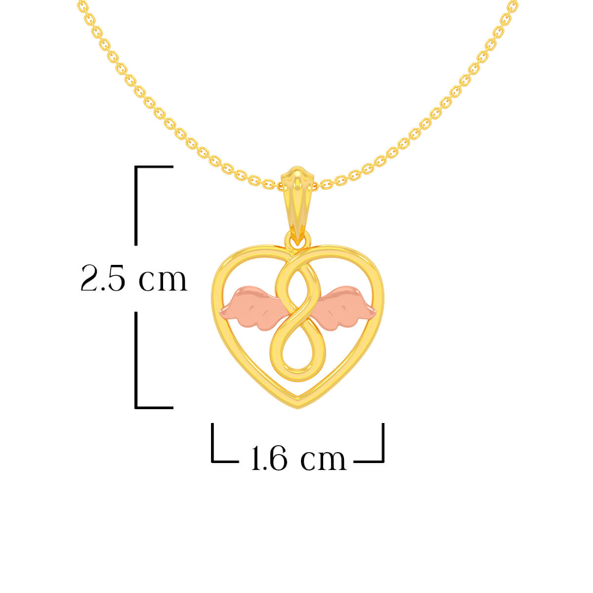 Forever Yours 22K Gold Pendant