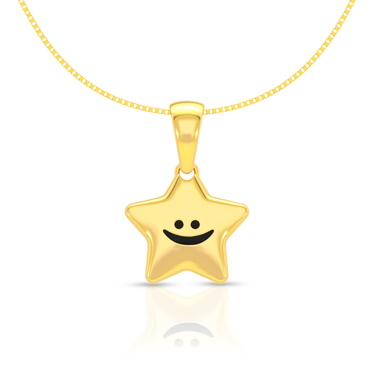 Cute Starfish 22K Gold Locket for Kids