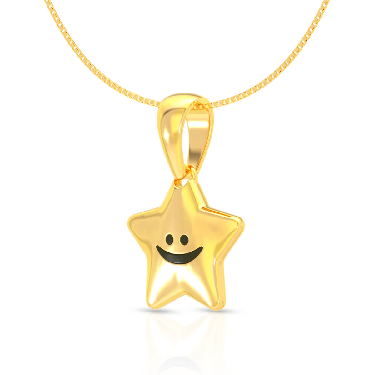 Cute Starfish 22K Gold Locket for Kids