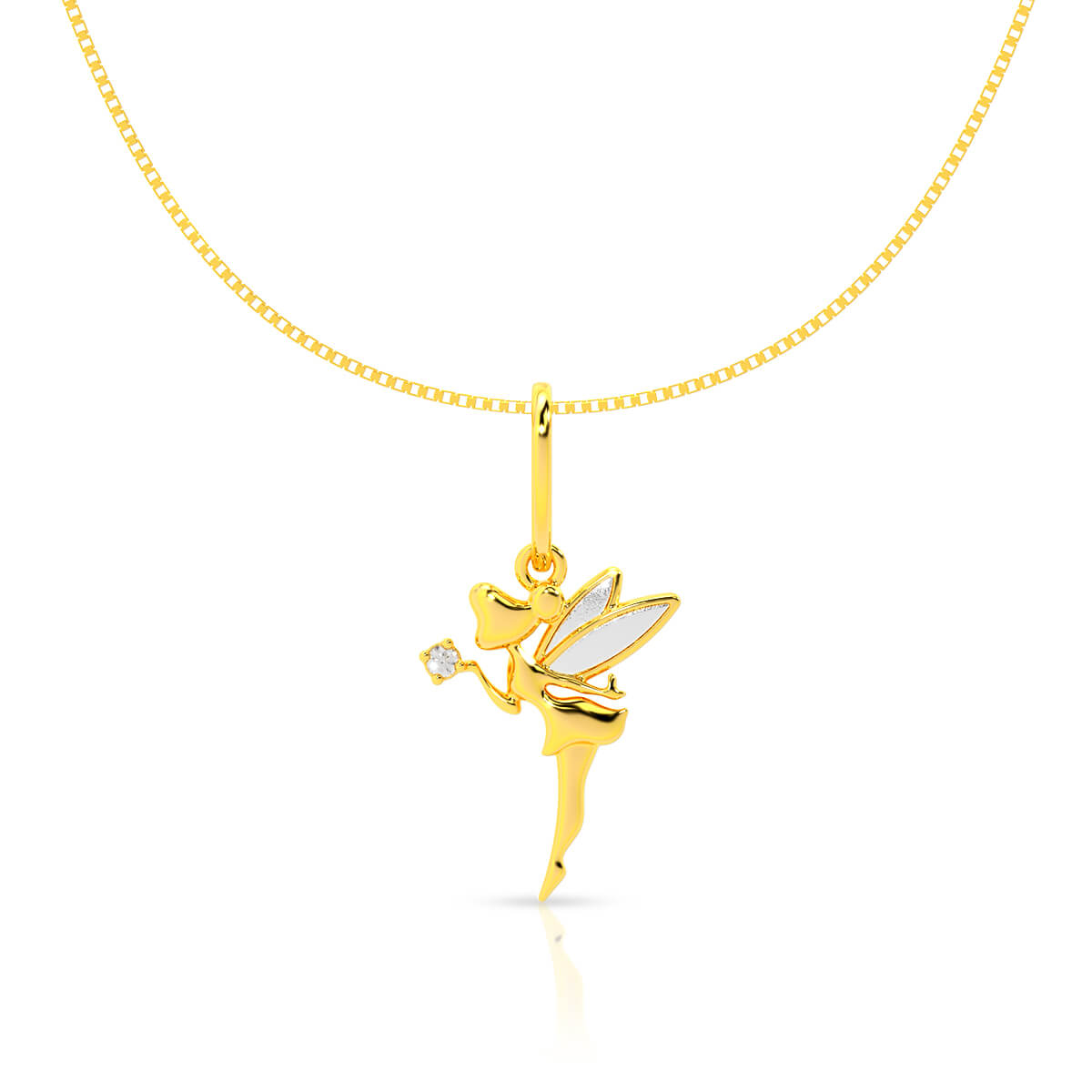 Busy Bee 22K Gold Locket for Kids
